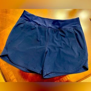 Land’s End Swim Shorts Deep Sea Navy size 6 Petite, EUC